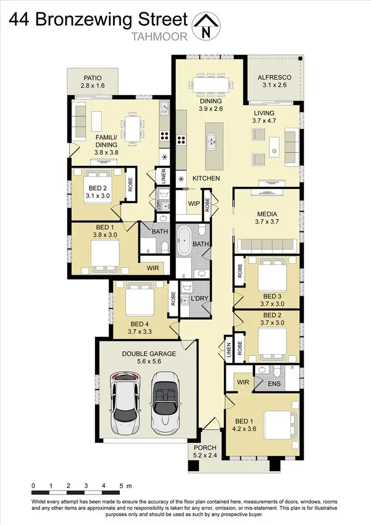 Floorplan of Homely house listing, 44 Bronzewing Street, Tahmoor NSW 2573