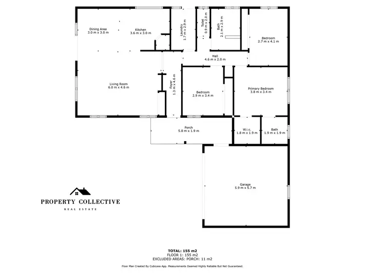 Floorplan of Homely house listing, 3/1A Railway Avenue, Beechworth VIC 3747