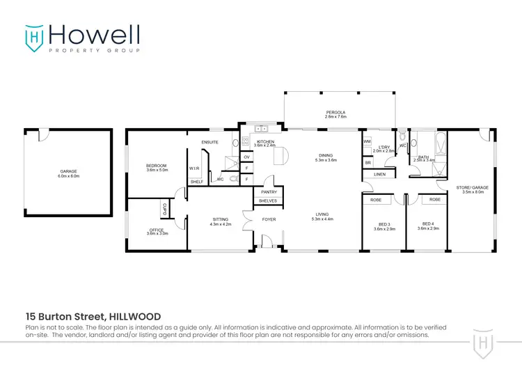 Floorplan of Homely house listing, 15 Burton Street, Hillwood TAS 7252