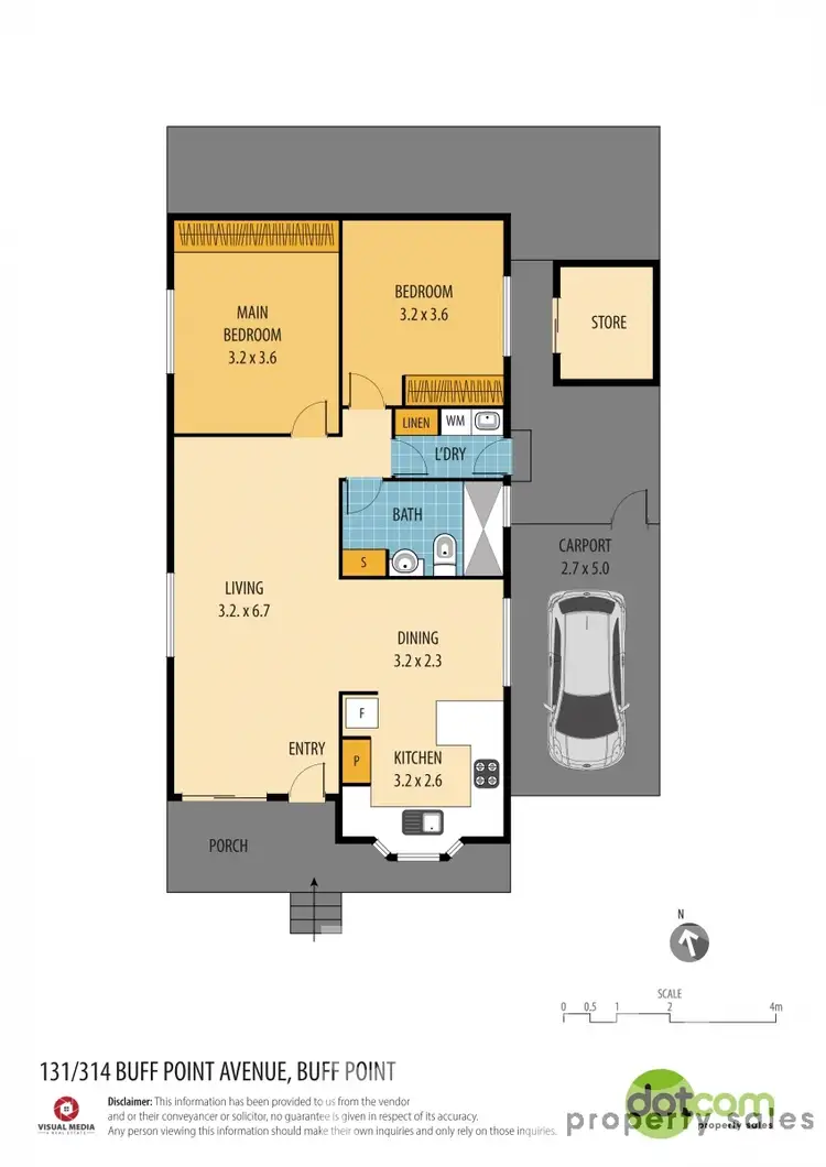Floorplan of Homely retirement listing, 131/314 Buff Point Avenue, Buff Point NSW 2262