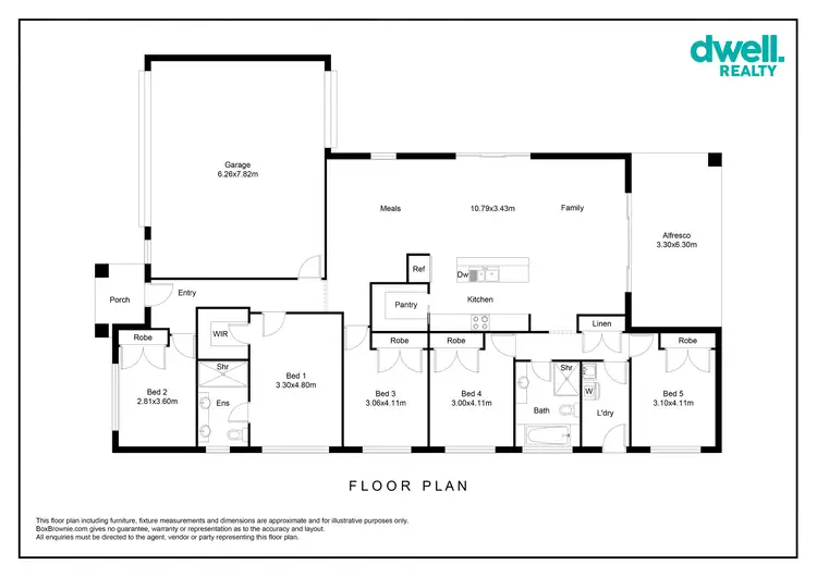 Floorplan of Homely house listing, 26 Corella Crescent, Sanctuary Point NSW 2540