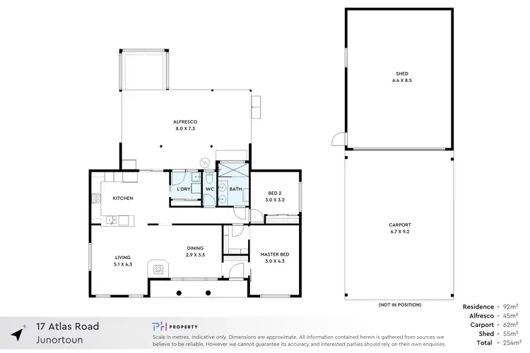 Floorplan of Homely house listing, 17 Atlas Road, Junortoun VIC 3551