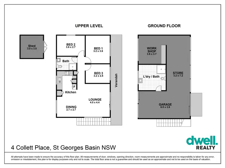 Floorplan of Homely house listing, 4 COLLETT PLACE, St Georges Basin NSW 2540