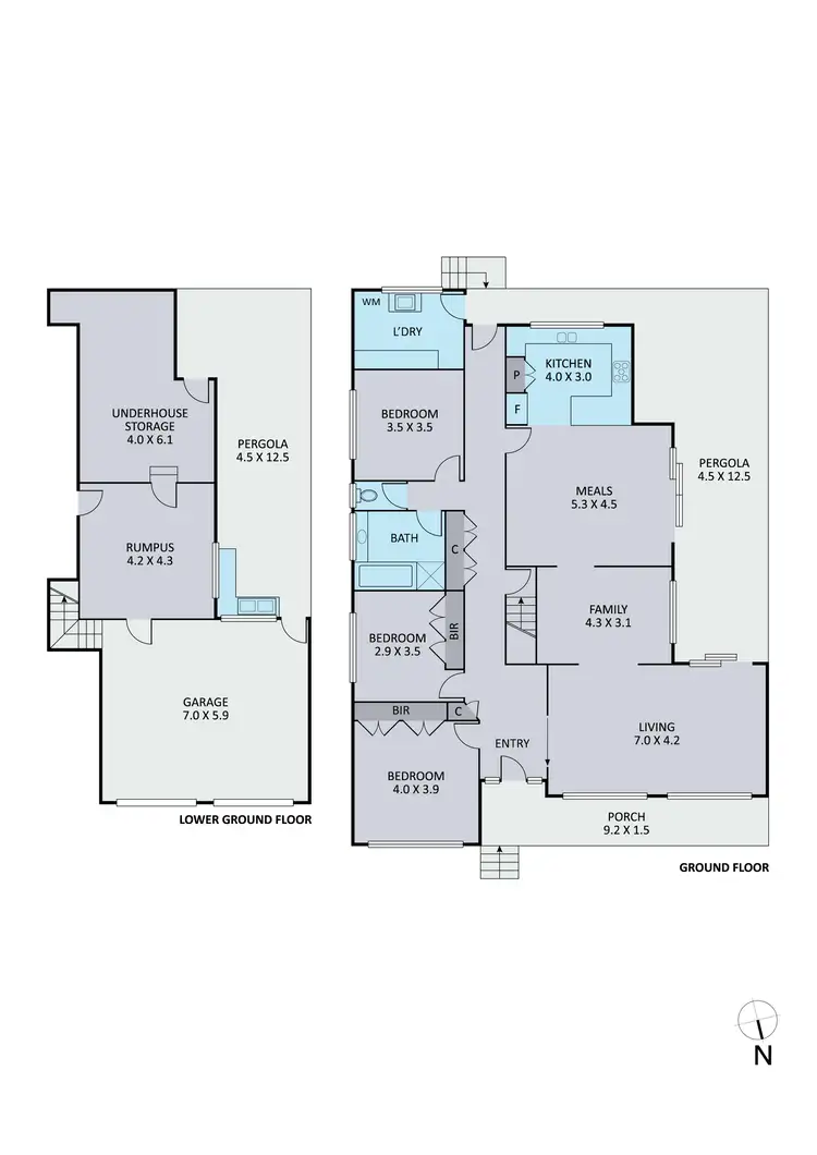 Floorplan of Homely house listing, 17 Peckover Court, Endeavour Hills VIC 3802