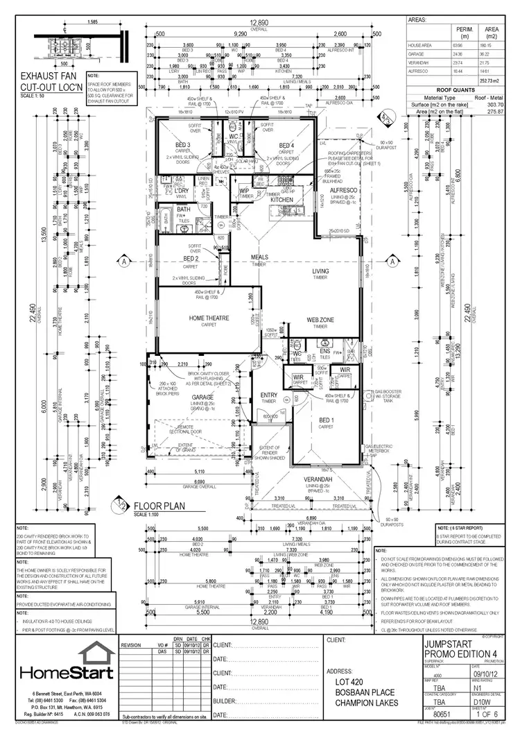Floorplan of Homely house listing, 10 Bosbaan Place, Champion Lakes WA 6111