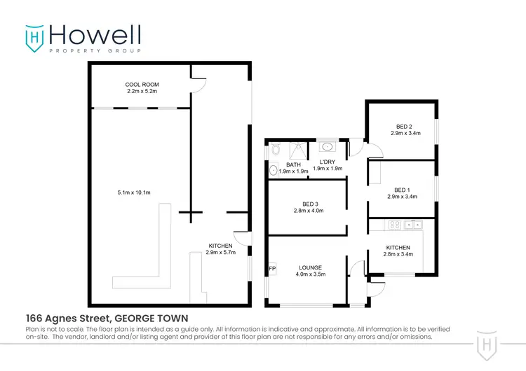 Floorplan of Homely house listing, 166 Agnes Street, George Town TAS 7253