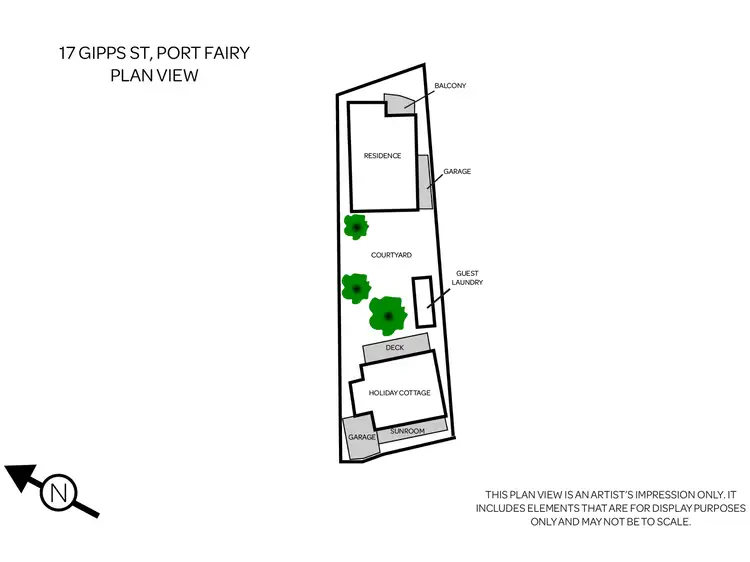 Floorplan of Homely house listing, 17 Gipps Street, Port Fairy VIC 3284