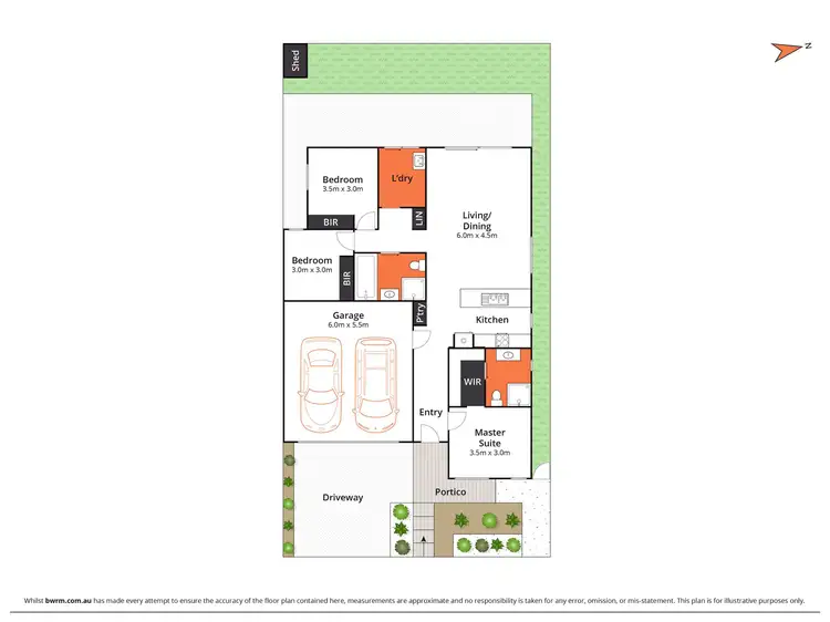 Floorplan of Homely house listing, 6 Watt Way, Armstrong Creek VIC 3217