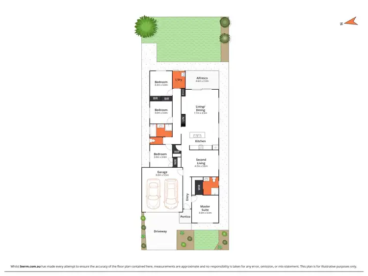 Floorplan of Homely house listing, 18 Element Circuit, Armstrong Creek VIC 3217