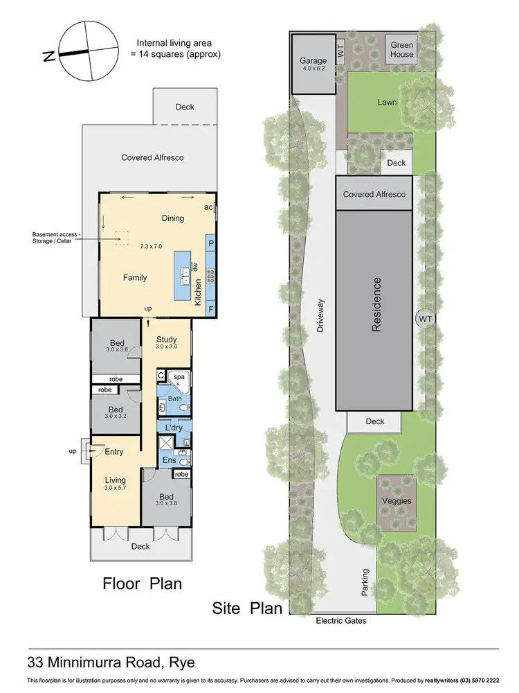 Floorplan of Homely house listing, 33 Minnimurra Road, Rye VIC 3941