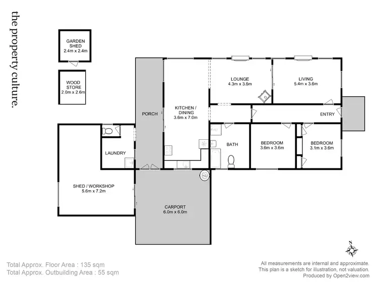 Floorplan of Homely house listing, 44 Lymington Road, Cygnet TAS 7112