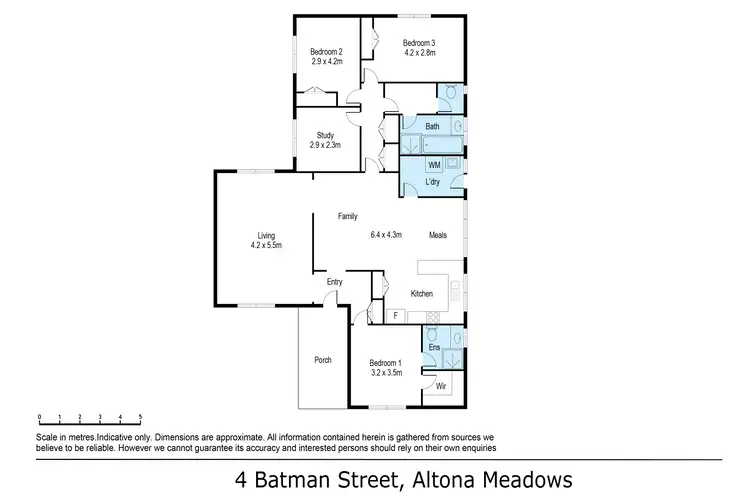 Floorplan of Homely house listing, 4 Batman Street, Altona Meadows VIC 3028
