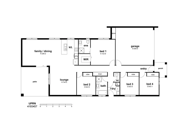 Floorplan of Homely house listing, Address available on request