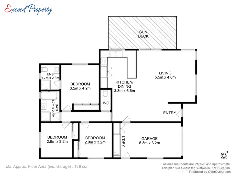 Floorplan of Homely house listing, 2 Freelove Way, Sorell TAS 7172