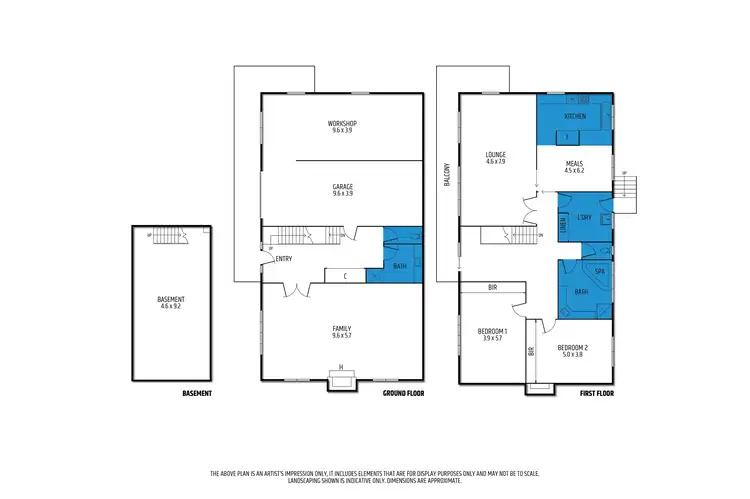 Floorplan of Homely rural property listing, 100 Tulley Road, Lima East VIC 3673