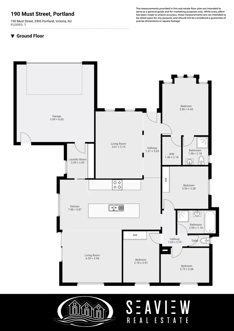 Floorplan of Homely house listing, 190 Must Street, Portland VIC 3305