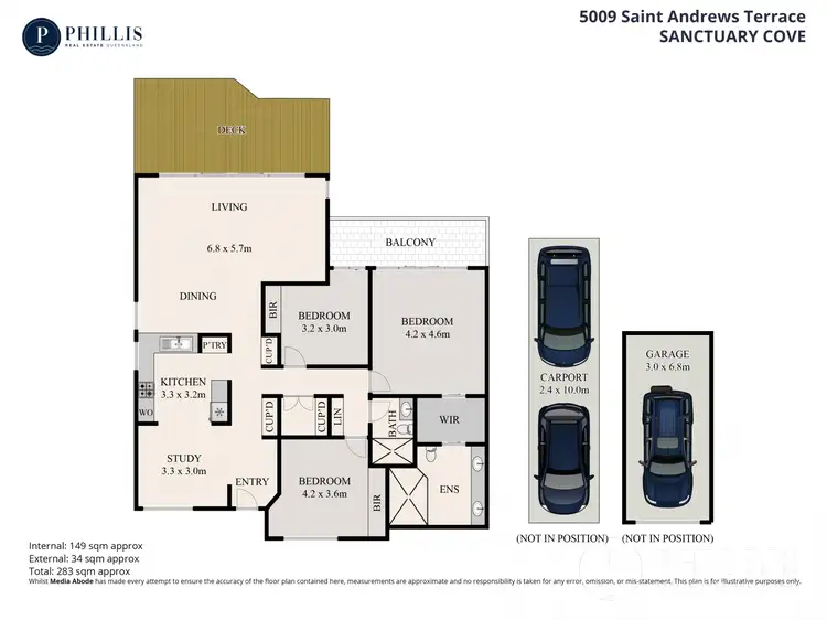 Floorplan of Homely apartment listing, 5009 St Andrews Terrace, Sanctuary Cove QLD 4212