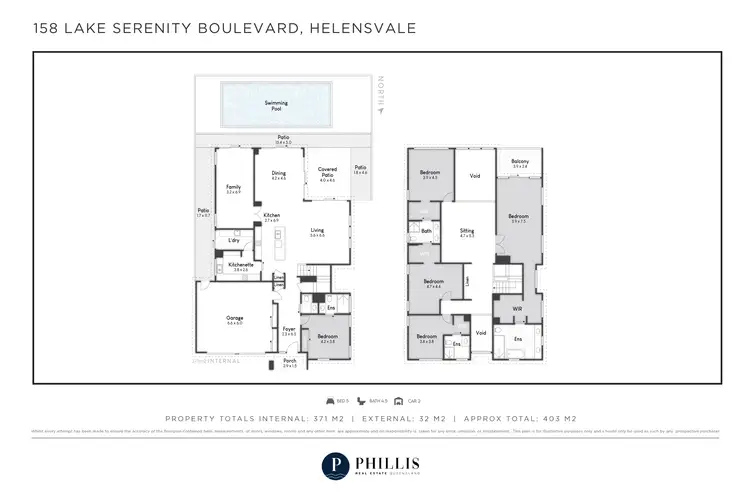 Floorplan of Homely house listing, 156 Lake Serenity Boulevard, Helensvale QLD 4212