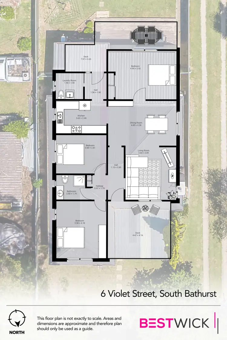Floorplan of Homely house listing, 6 Violet Street, South Bathurst NSW 2795