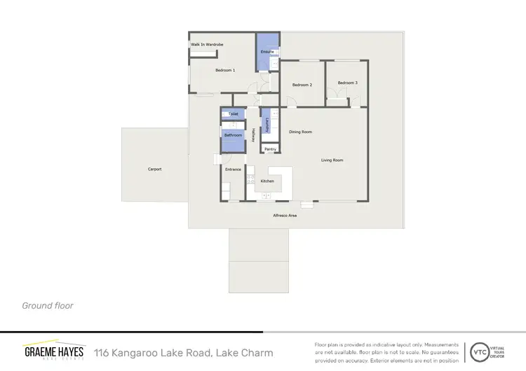 Floorplan of Homely house listing, 116 Kangaroo Lake Road, Lake Charm VIC 3581