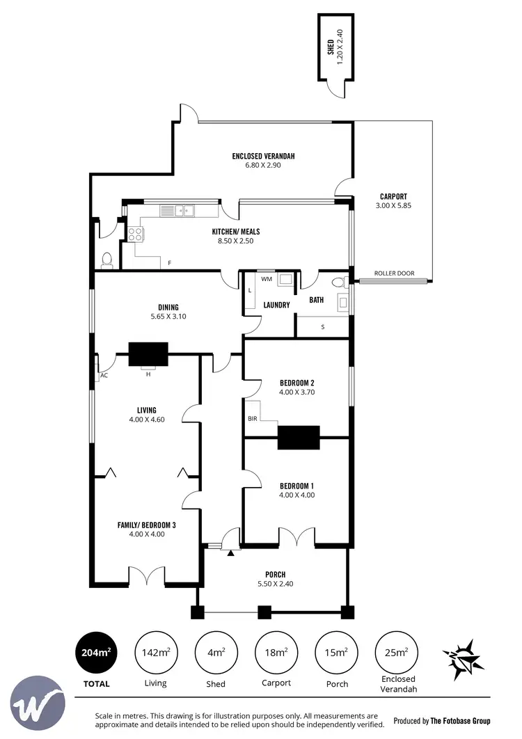 Floorplan of Homely house listing, 64 Port Road, Alberton SA 5014