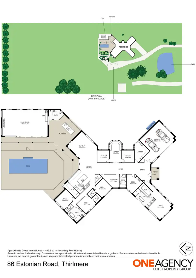 Floorplan of Homely rural property listing, 86 Estonian Road, Thirlmere NSW 2572