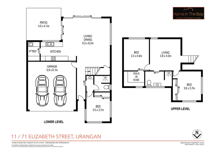 Floorplan of Homely townhouse listing, Address available on request