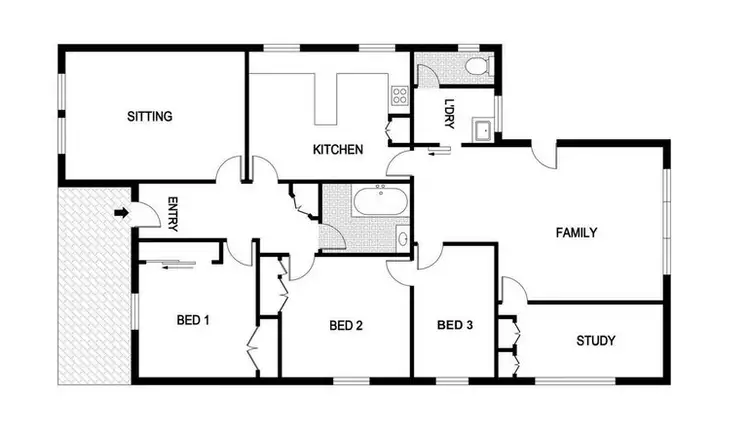 Floorplan of Homely house listing, Address available on request