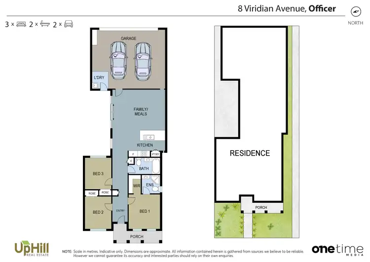 Floorplan of Homely house listing, 8 Viridian Avenue, Officer VIC 3809