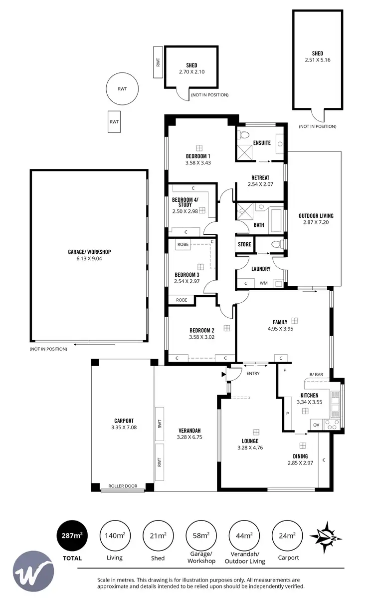 Floorplan of Homely house listing, 5 Butler Avenue, Lower Mitcham SA 5062