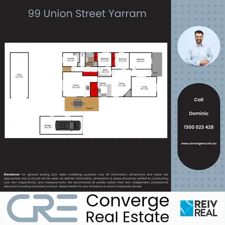 Floorplan of Homely house listing, 99 Union Street, Yarram VIC 3971