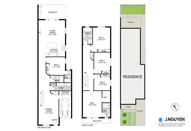 Floorplan of Homely semi-detached listing, 24a Buckingham Street, Canley Vale NSW 2166