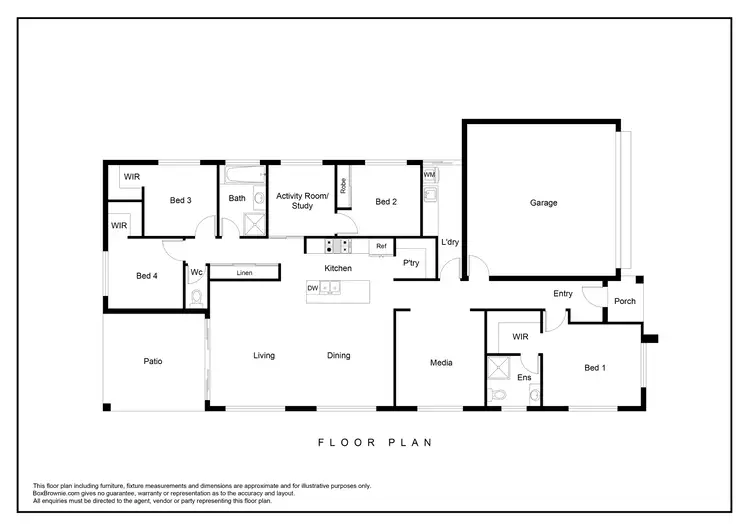 Floorplan of Homely house listing, 19C Master Circuit, Trinity Beach QLD 4879