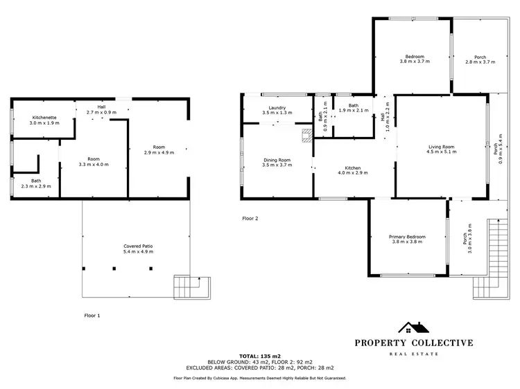Floorplan of Homely house listing, 42A Lower Stanley Road, Beechworth VIC 3747