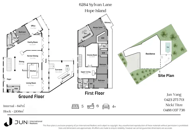 Floorplan of Homely house listing, 6284 Sylvan Lane, Sanctuary Cove QLD 4212