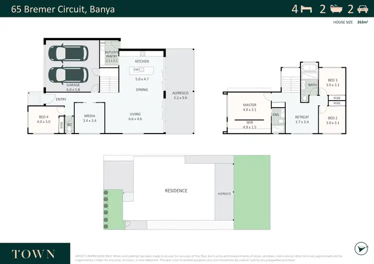 Floorplan of Homely house listing, 65 Bremer Circuit, Banya QLD 4551