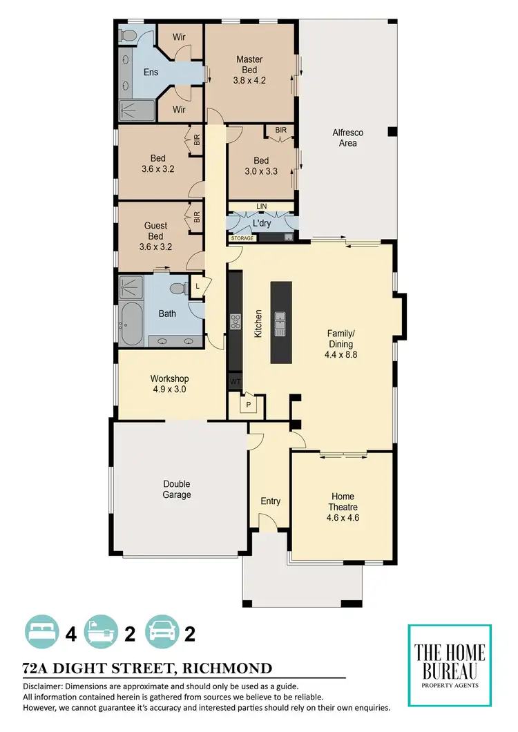Floorplan of Homely house listing, 72A Dight Street, Richmond NSW 2753