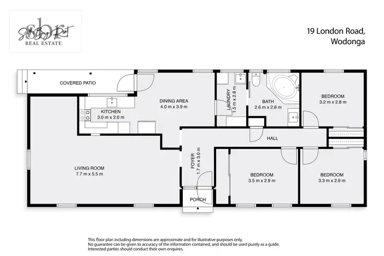 Floorplan of Homely house listing, 19 LONDON ROAD, Wodonga VIC 3690