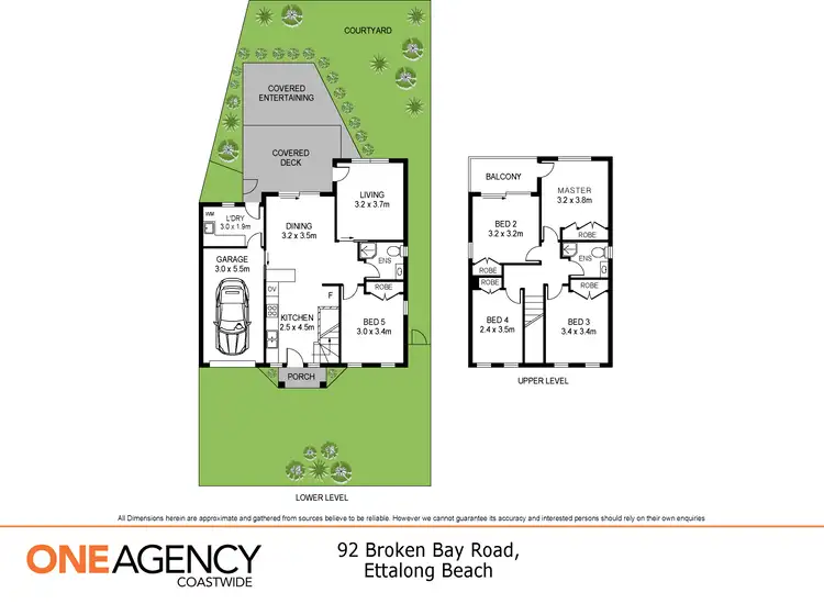 Floorplan of Homely house listing, 92 Broken Bay Road, Ettalong Beach NSW 2257