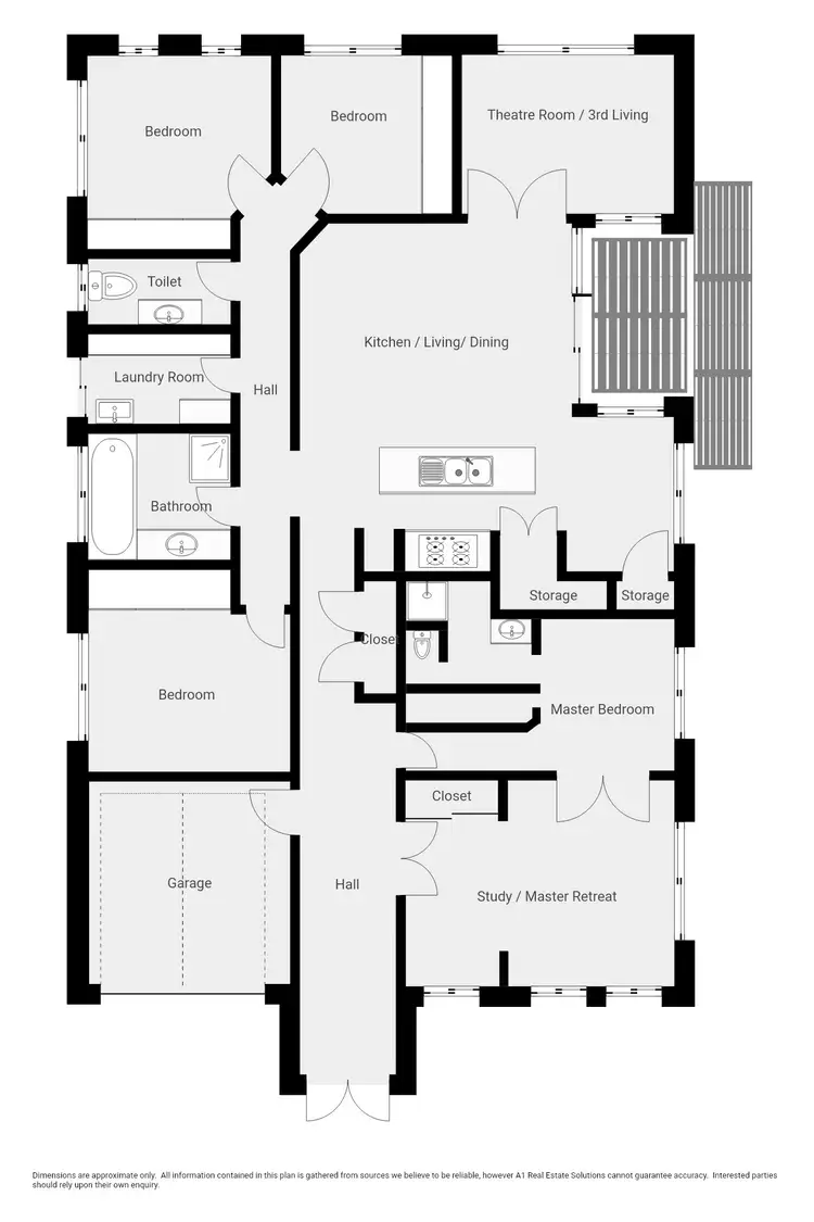 Floorplan of Homely house listing, 18 Coastal Court, Portland VIC 3305