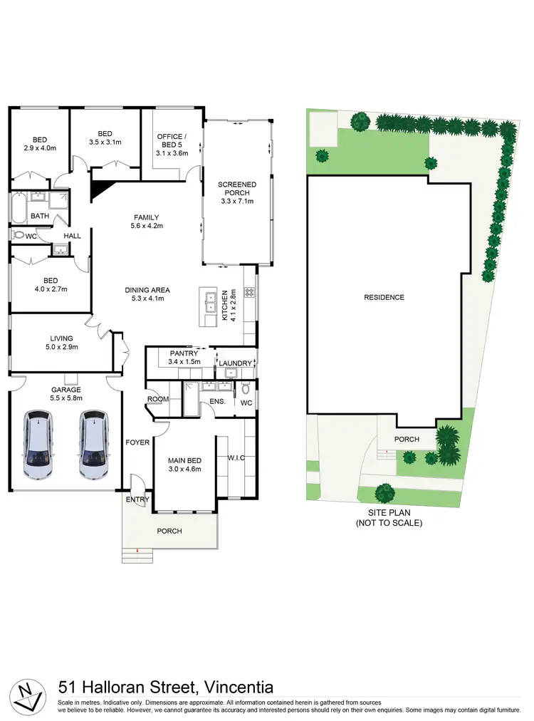 Floorplan of Homely house listing, 51 Halloran Street, Vincentia NSW 2540