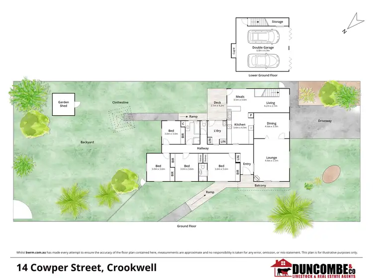 Floorplan of Homely house listing, 14 Cowper Street, Crookwell NSW 2583