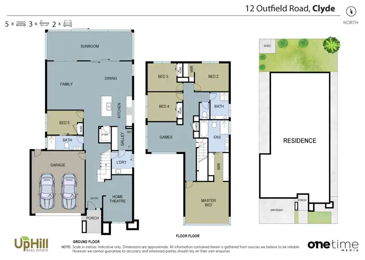 Floorplan of Homely house listing, 12 Outfield Road, Clyde VIC 3978