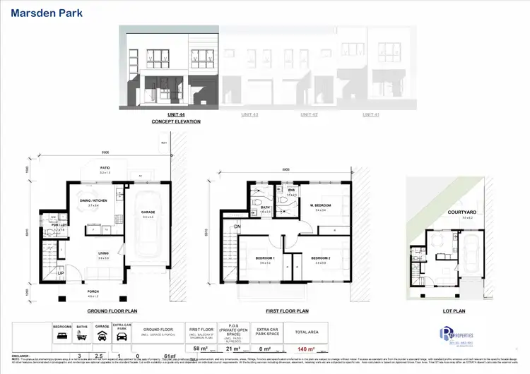Floorplan of Homely townhouse listing, 5 Bielsdown Glade, Marsden Park NSW 2765