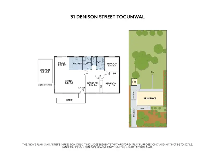 Floorplan of Homely house listing, 31 Denison Street, Tocumwal NSW 2714