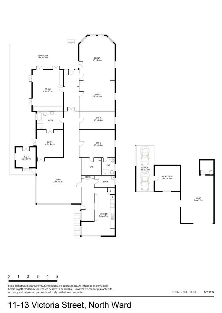 Floorplan of Homely house listing, 11-13 Victoria Street, North Ward QLD 4810