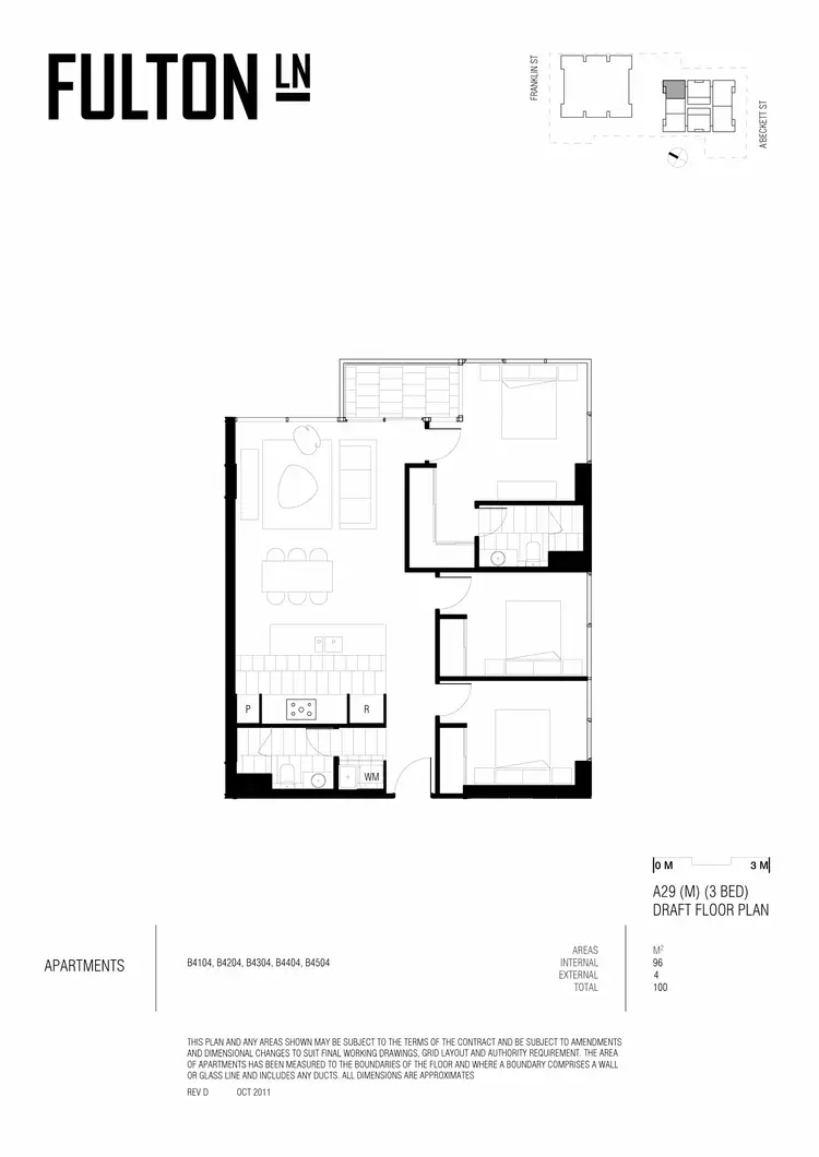 Floorplan of Homely apartment listing, 4404/120 A'Beckett Street, Melbourne VIC 3000