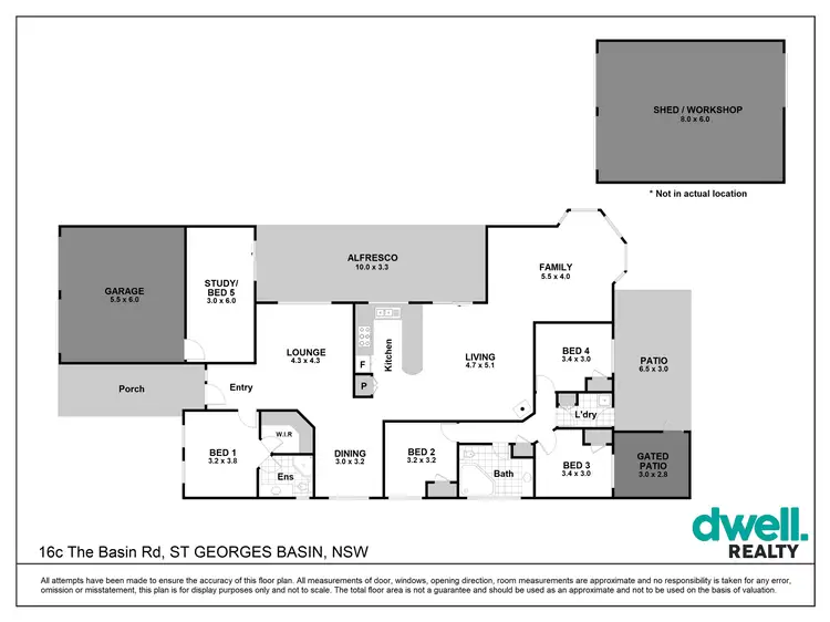 Floorplan of Homely house listing, 16C THE BASIN ROAD, St Georges Basin NSW 2540