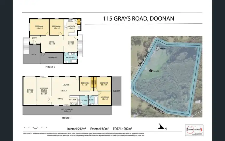 Floorplan of Homely house listing, 151 Grays Road, Doonan QLD 4562