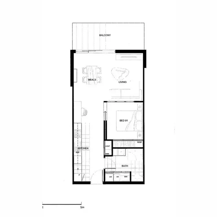 Floorplan of Homely apartment listing, 212/59 Autumn Terrace, Clayton South VIC 3169